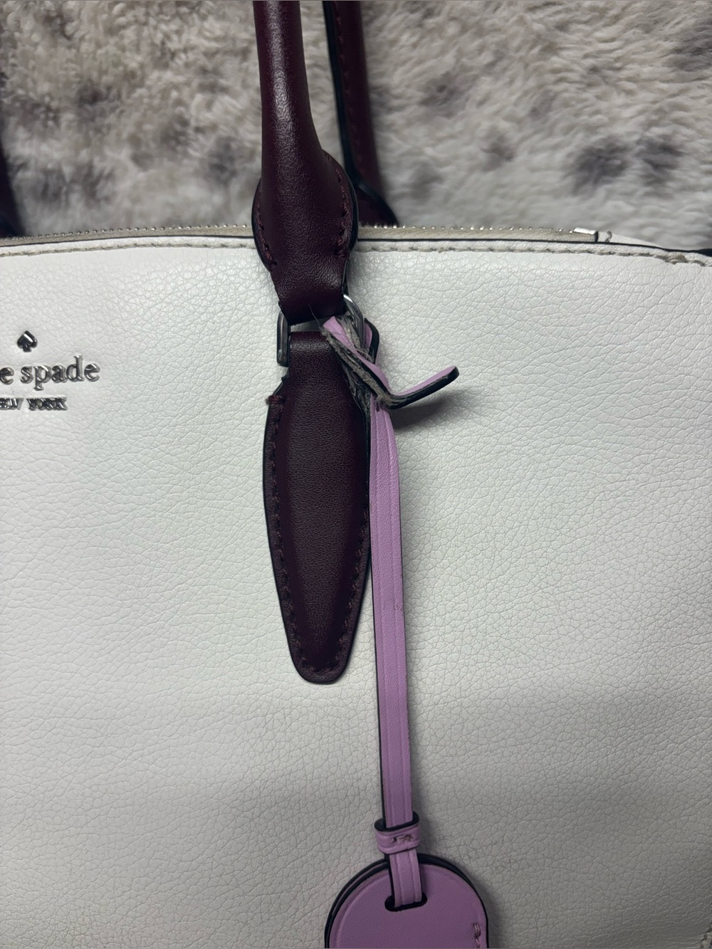KATE SPADE DANI TRIPLE COMPARTMENT SATCHEL - Picture 8 of 14